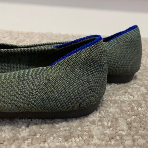 🦄Rothy’s Olive 🫒 Birdseye Points OG 🦄 Unicorn HTF - Picture 7 of 8